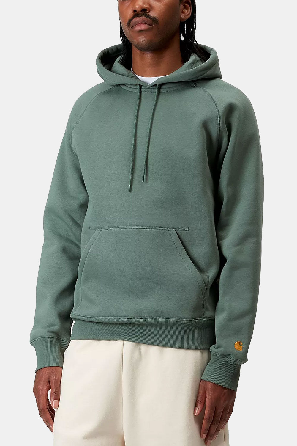 CARHARTT WIP HODED JAHE Schweiß (Silberkiefer/Gold)