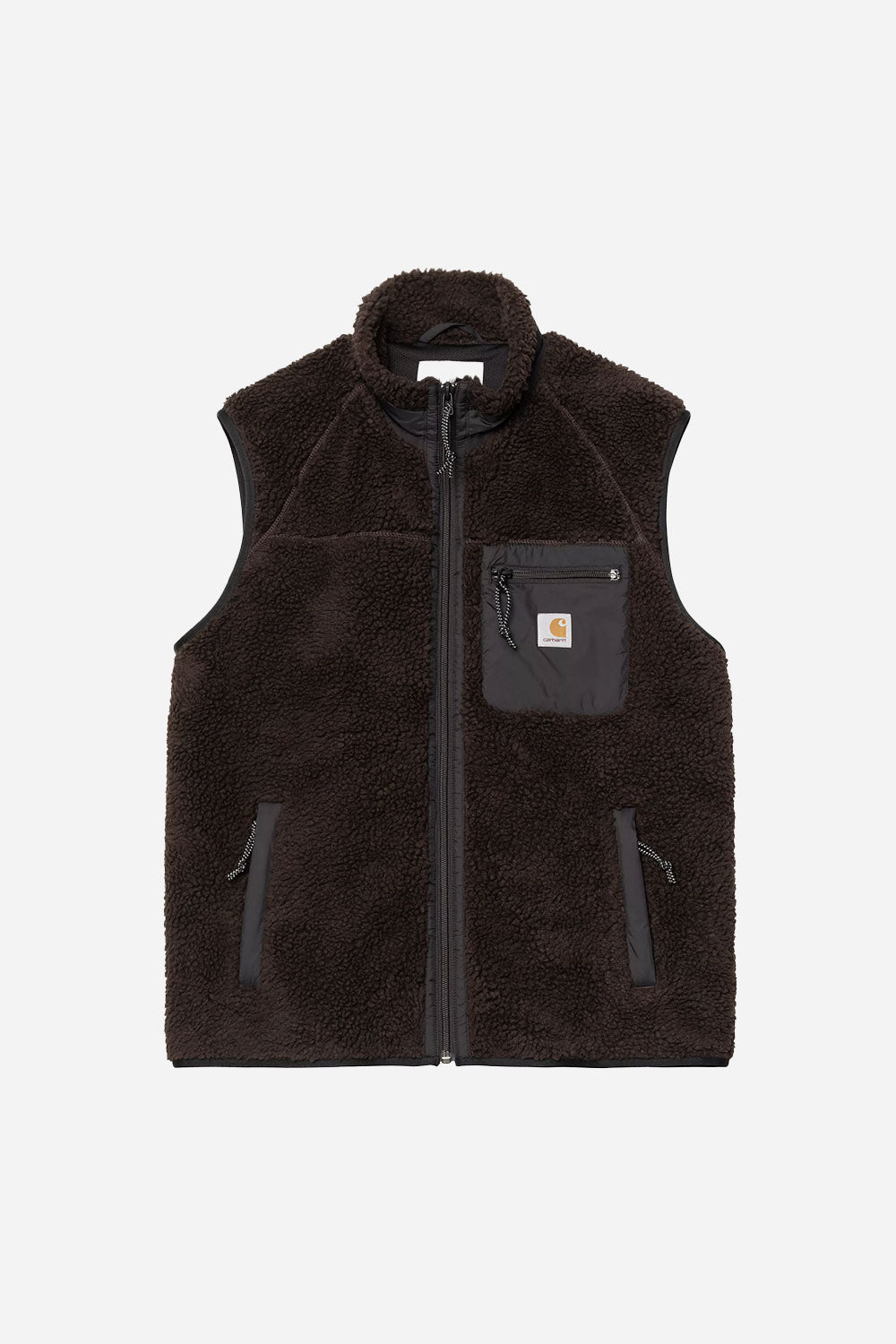 Carhartt WIP Prentis Vest Liner Fleece (Palisander/Black)
