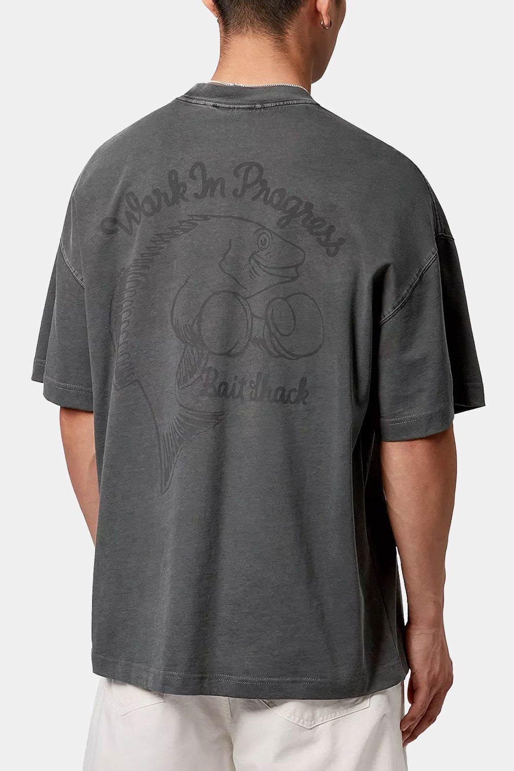 Carhartt WIP Kurzarm Köder Shack T-Shirt (schwarz)