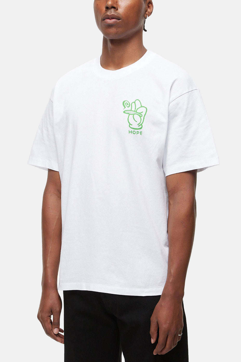 Edwin Hope Anbieter Kurzarm T-Shirt (weiß)