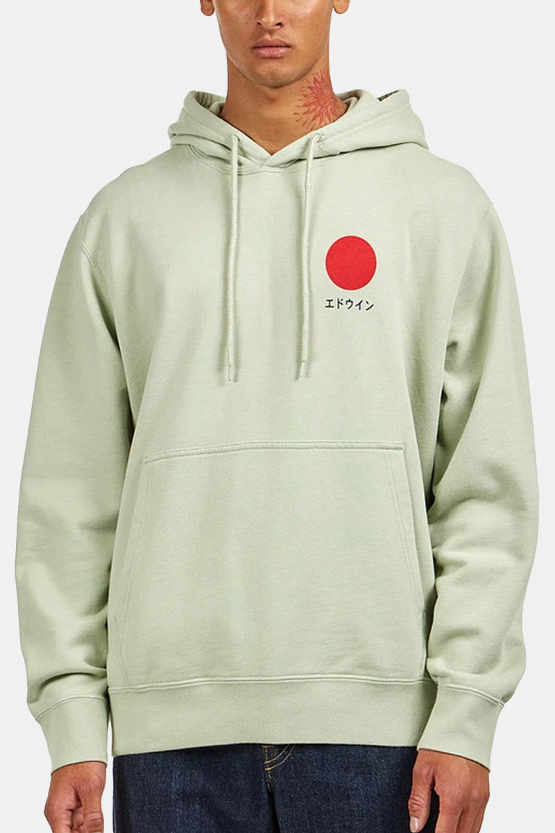 Edwin Japanische Sonne mit Kapuze -Sweatshirt (Desert Sage)