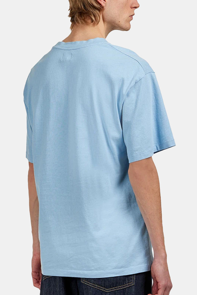 Edwin Japanisches Sonnenversorgungs-T-Shirt (Placid Blue)