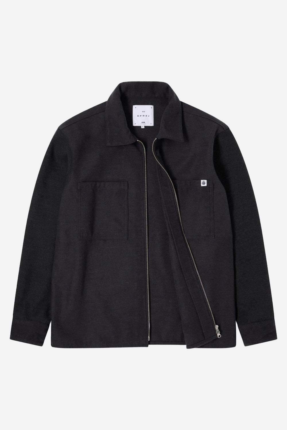 Edwin Snug Overshirt (Dark Grey Marl)