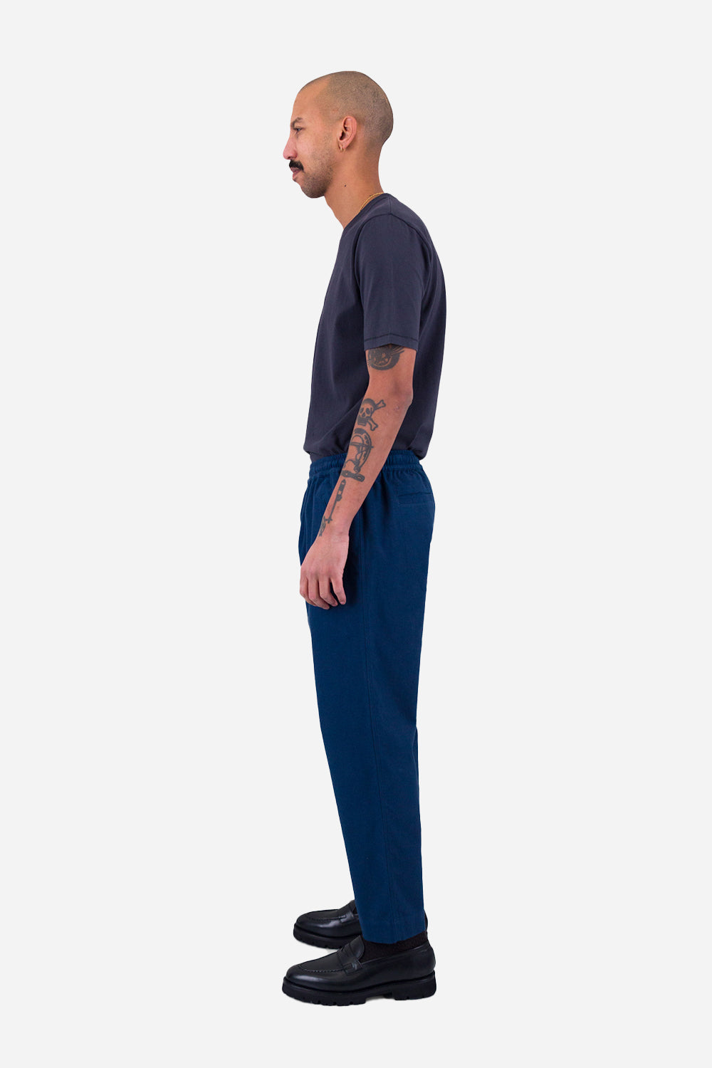 Folk Drawcord Assembly Pant (Tinte Blue Moleskin)