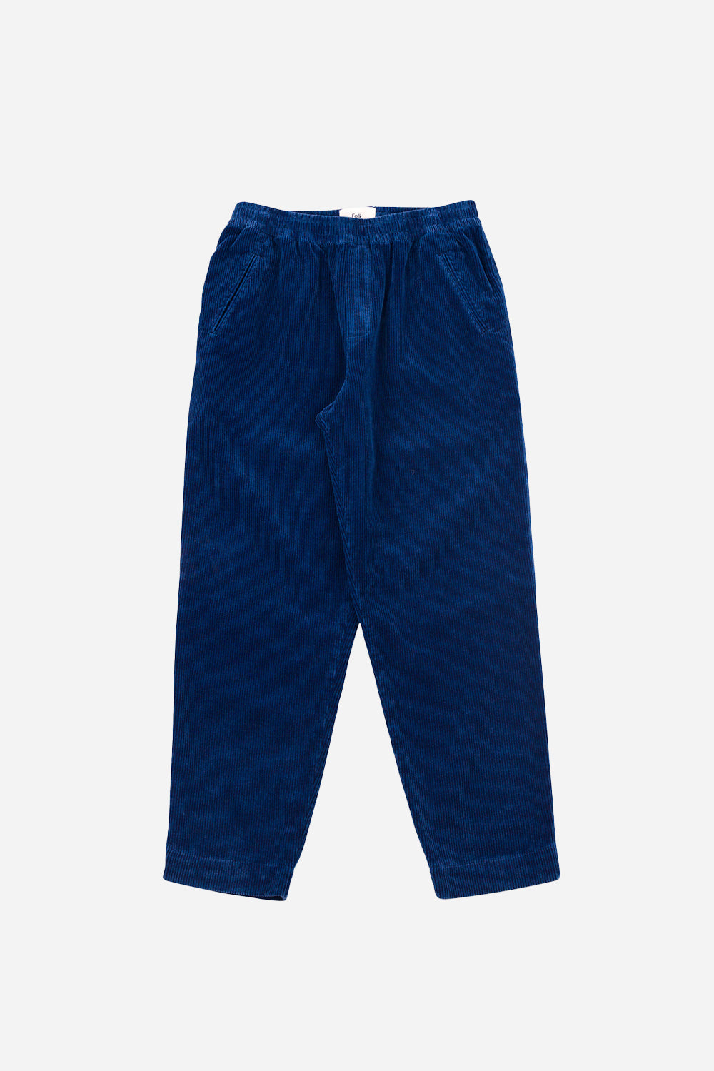 Folk Drawcord Assembly Pant (gewaschener Indigo -Kabel)