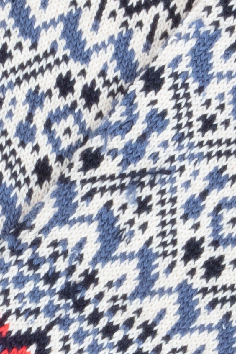 Anonymous Ism Jacquard Crew (Off White) | Socks