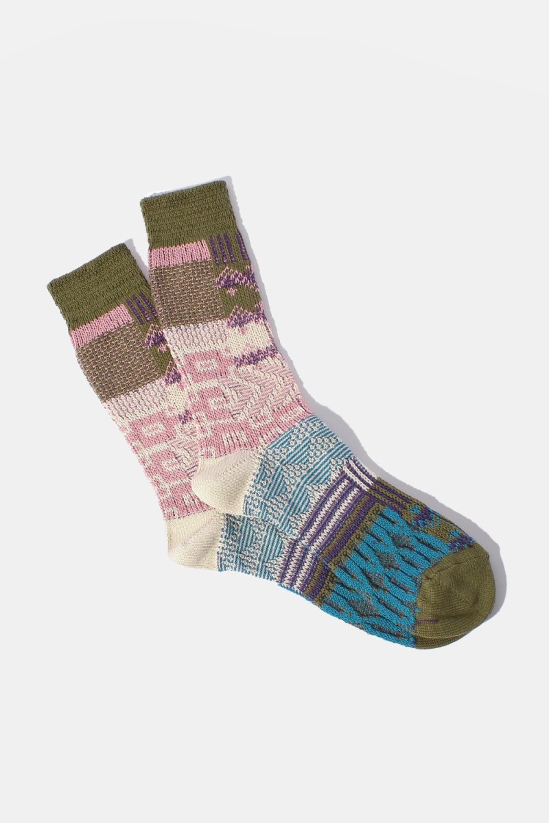Anonymous Ism Multi Links JQ Crew Socks (Khaki) | Socks