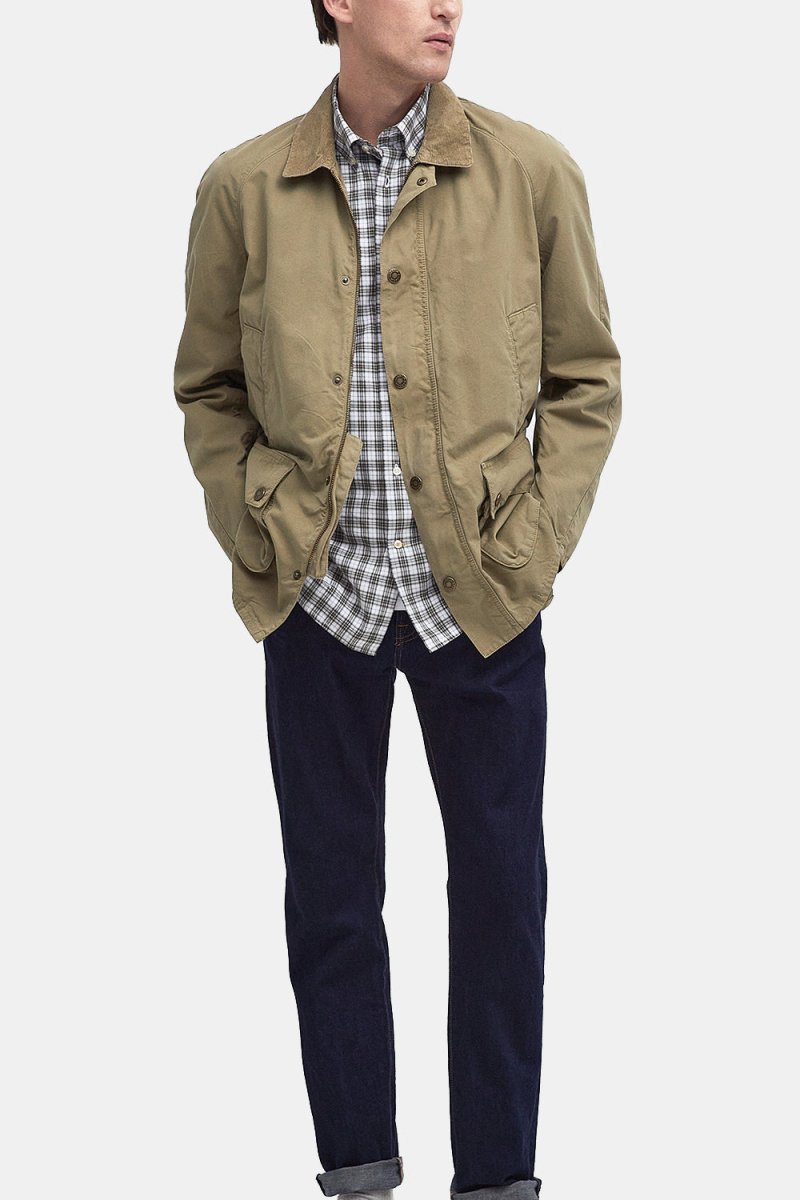 Barbour Ashby Casual Summer Jacke (gebleichte Olive)