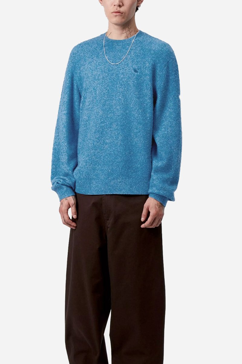 Carhartt WIP Curtis Sweater (Tangled Angelite) | Sweaters