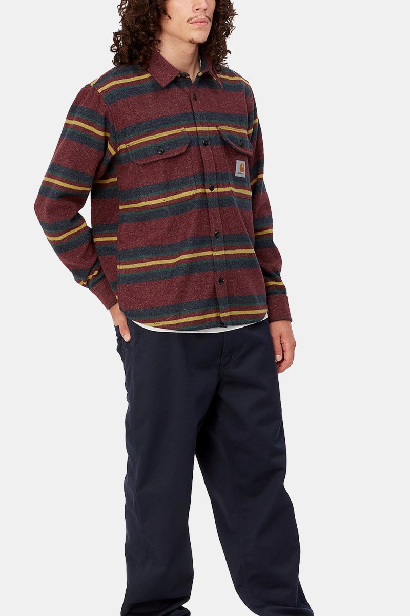 Carhartt WIP Oregon Shirt Jacket (Starco Stripe/Baudoux) | Shirts