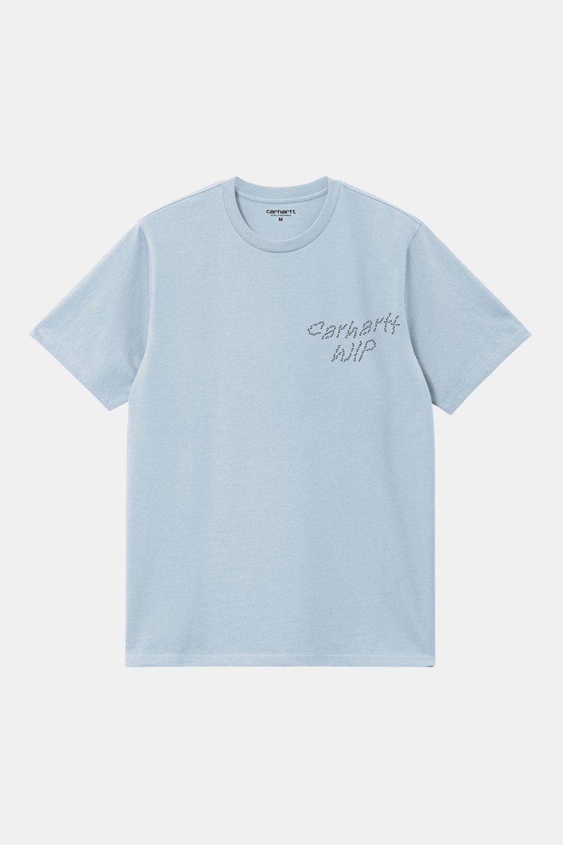 Carhartt WIP Short Sleeve Sunflower T-Shirt (Air Sky) | T-Shirts