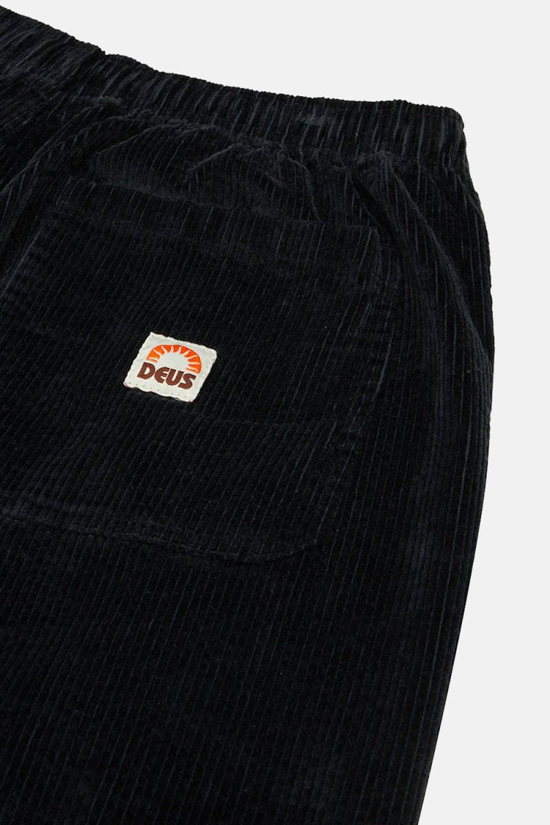 Deus Infinity Hemp Pant (Anthracite Black) | Trousers