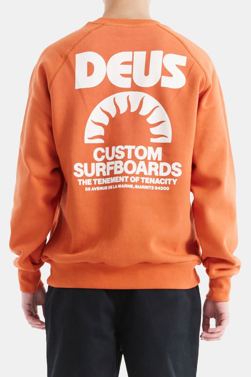 Deus Melodies Crew Sweatshirt (Clay) | Sweaters