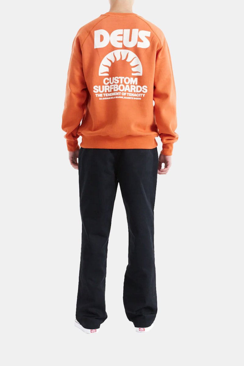 Deus Melodies Crew Sweatshirt (Clay) | Sweaters
