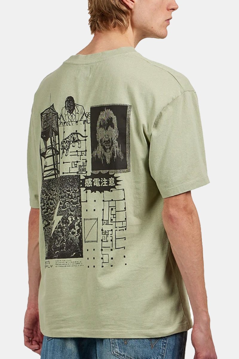 Edwin Hazardous Voltage T-Shirt (Desert Sage) | T-Shirts