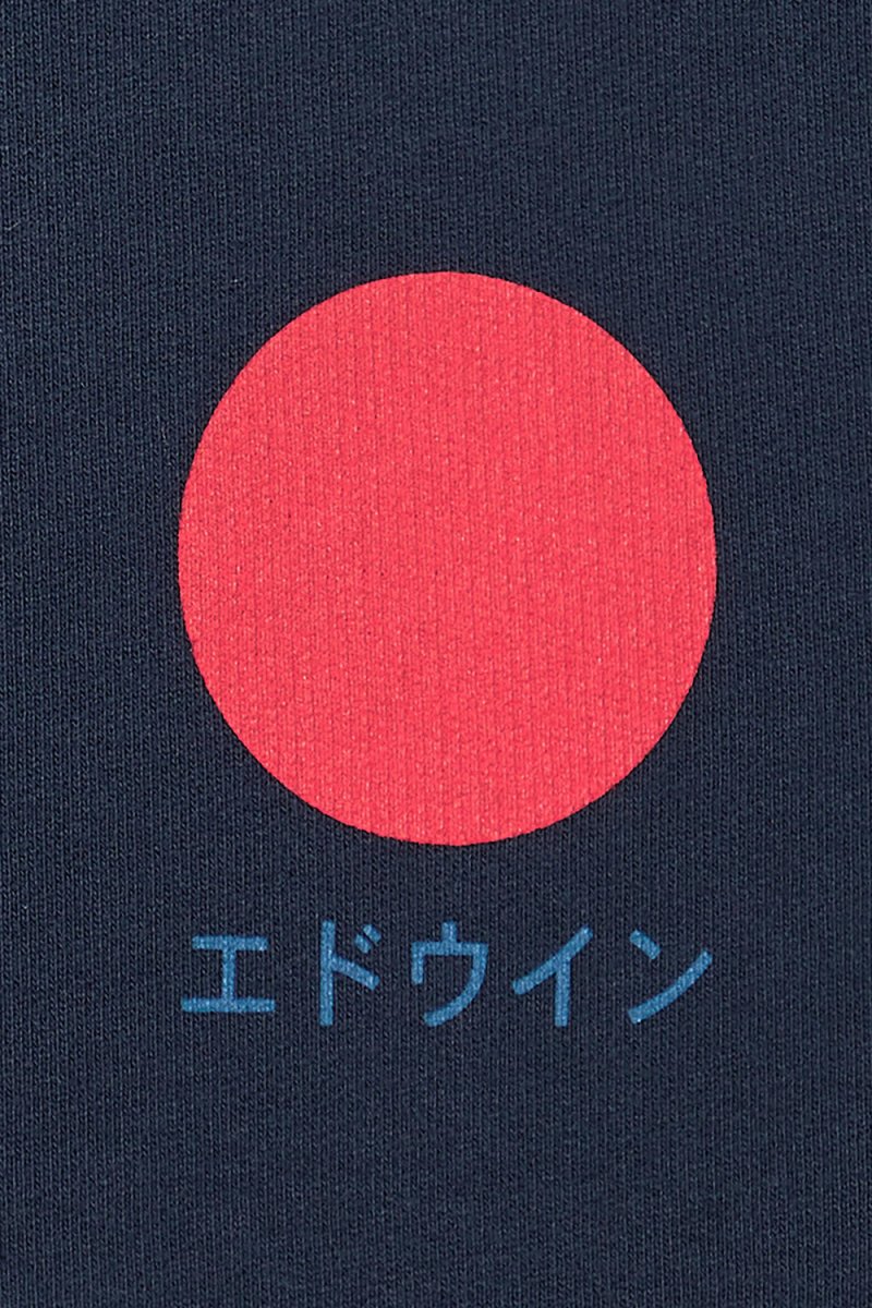 Edwin Japanese Sun Sweatshirt (Navy Blazer) | Sweaters