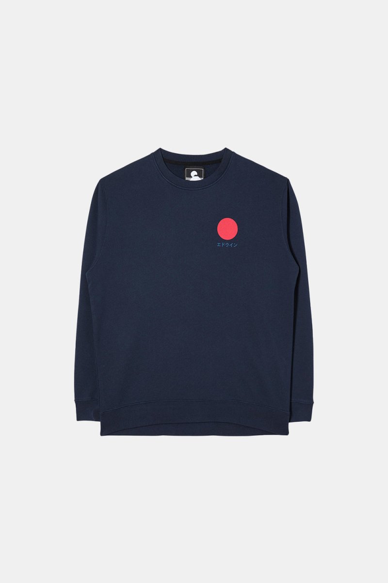 Edwin Japanese Sun Sweatshirt (Navy Blazer) | Sweaters