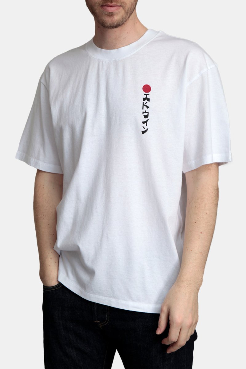 Edwin Kamifuji Japanese Sun T-Shirt (White) | T-Shirts
