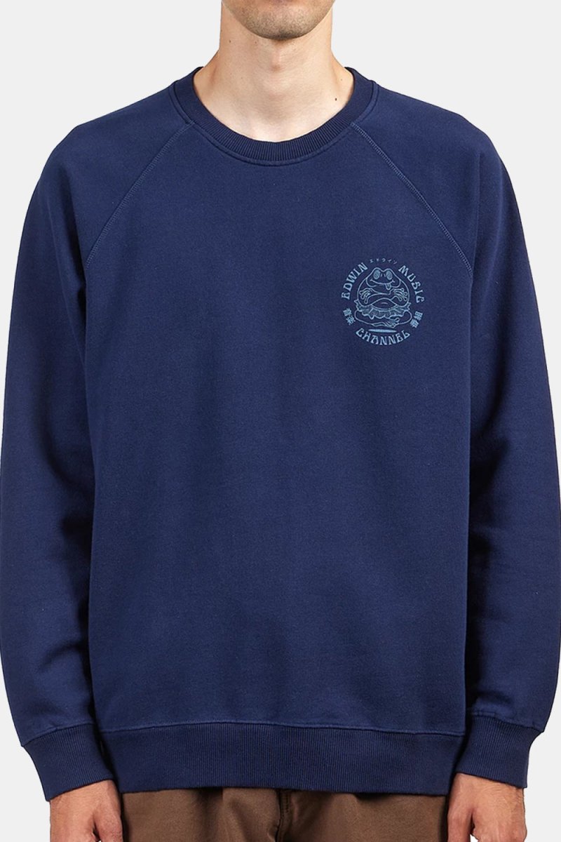 Edwin Music Channel Heavy Sweatshirt (Maritime) | Sweaters