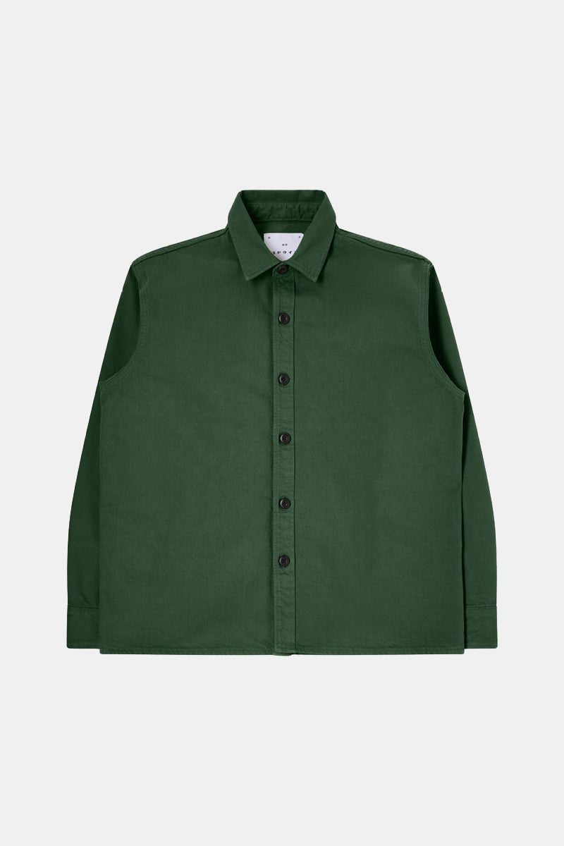 Edwin Sebastian Long Sleeve Shirt (Pineneedle) | Shirts