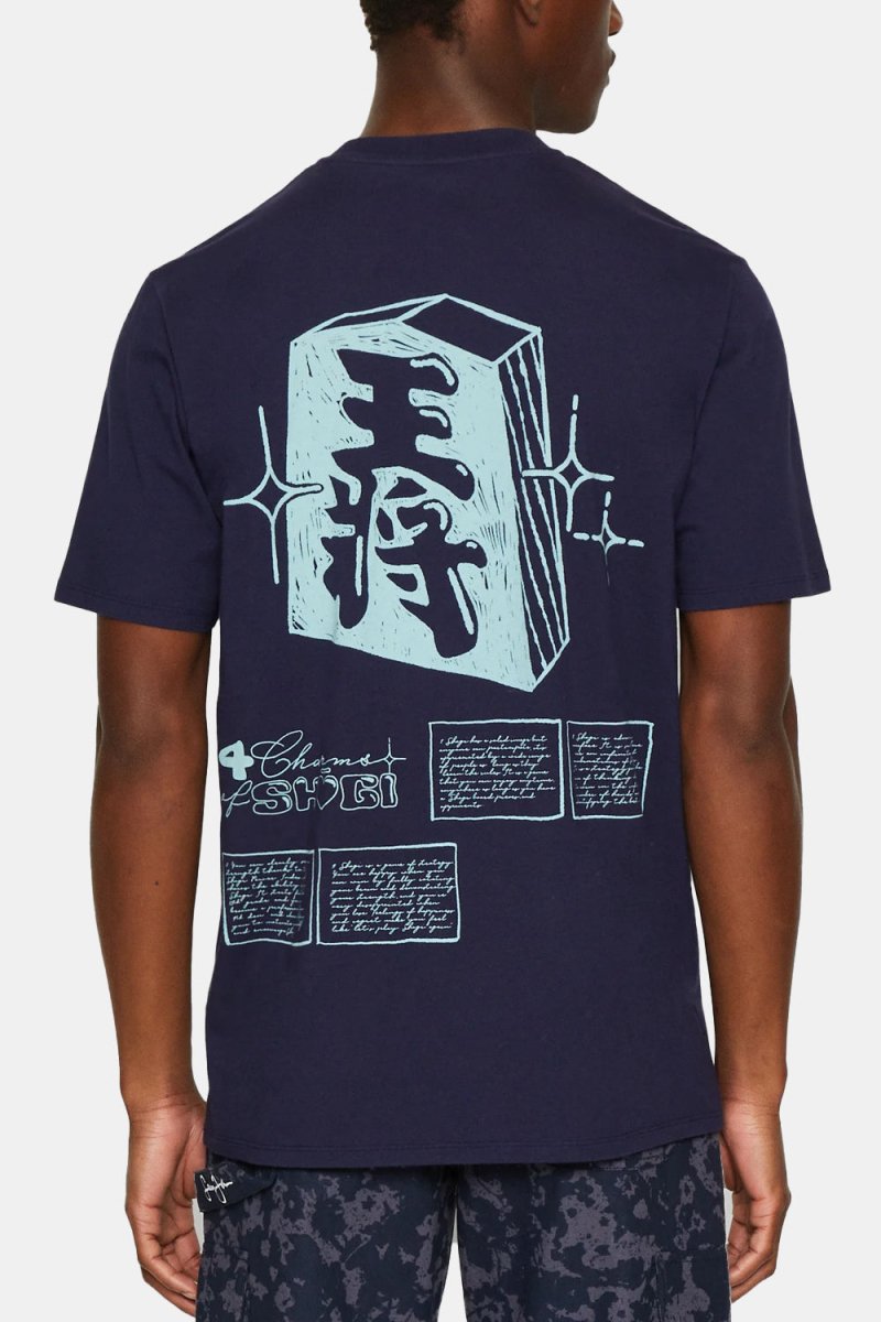 Edwin Shogi T-Shirt (Maritime Blue) | T-Shirts