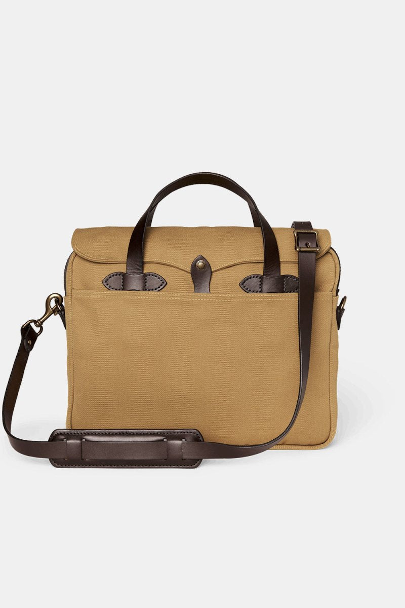Filson Rugged Twill Original Briefcase (Tan) | Bags