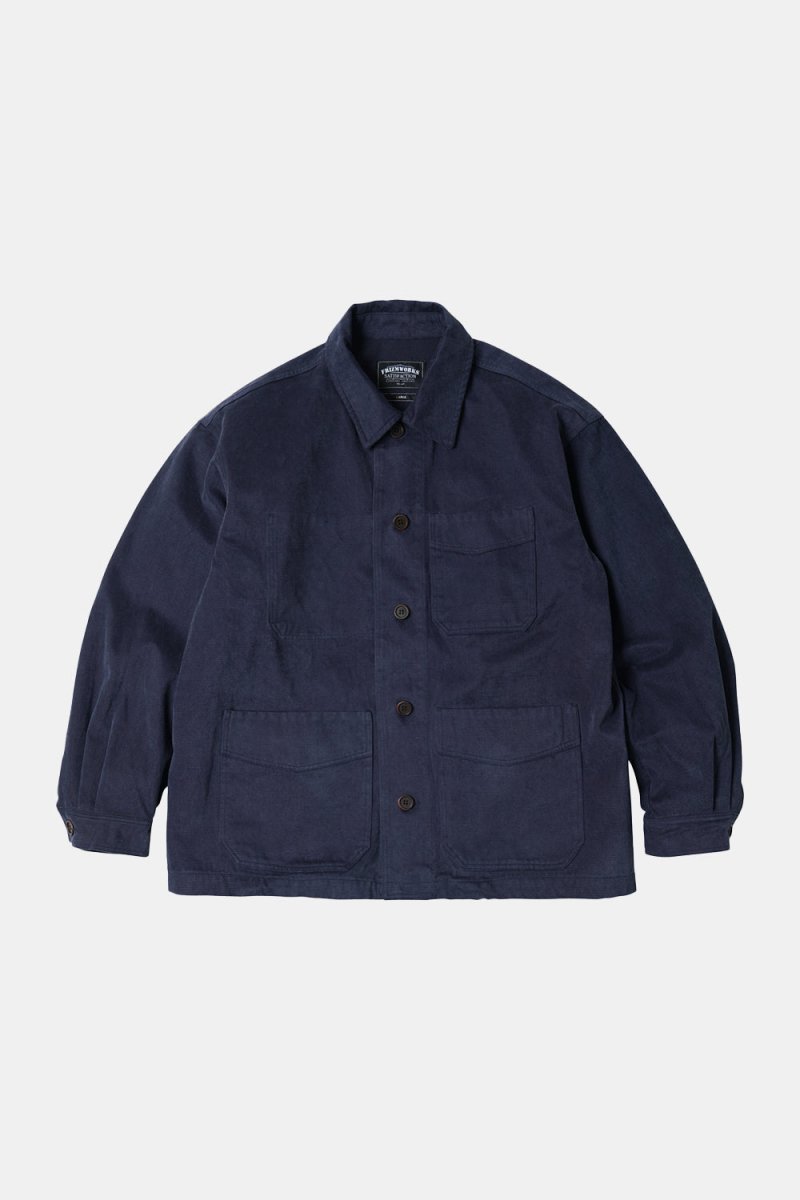 Frizmworks Jungle Moleskin French Work Jacket (Navy) | Jackets