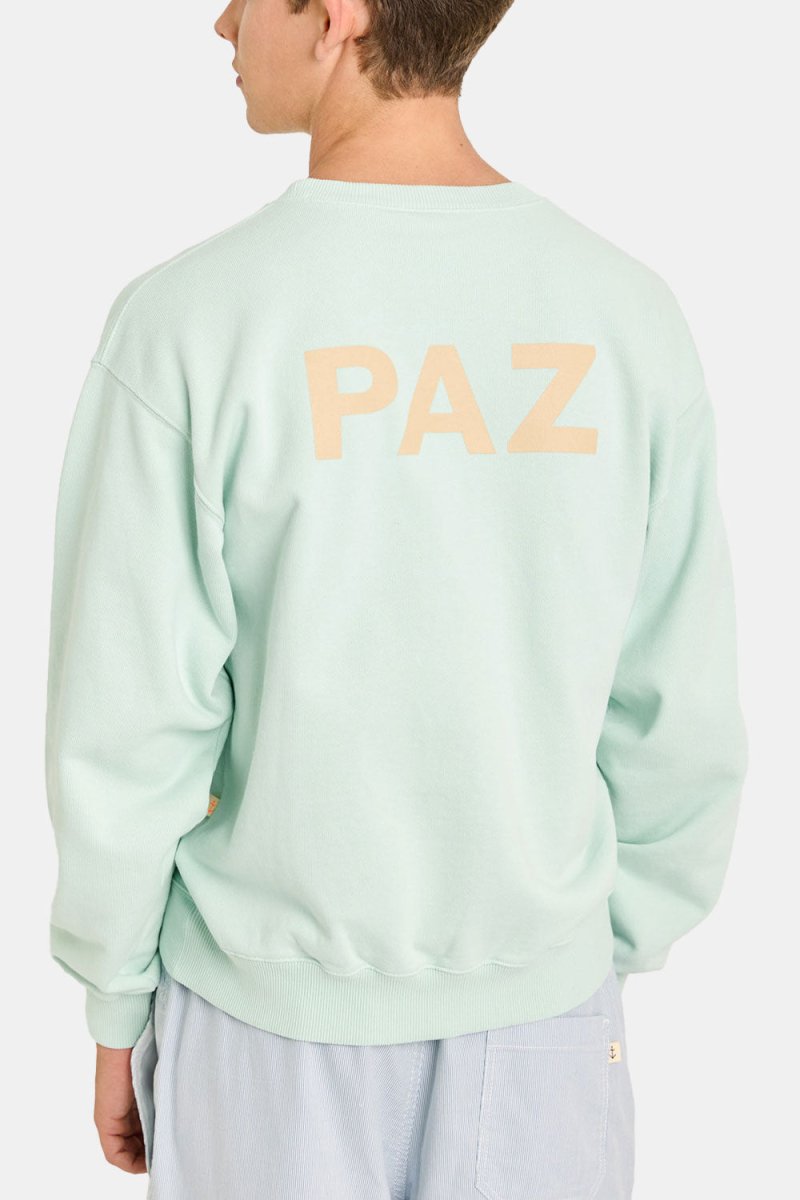 La Paz Xavier Classic Print Sweatshirt (Green Spray) | Sweaters