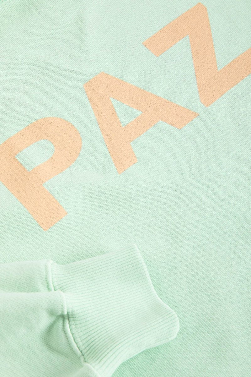 La Paz Xavier Classic Print Sweatshirt (Green Spray) | Sweaters