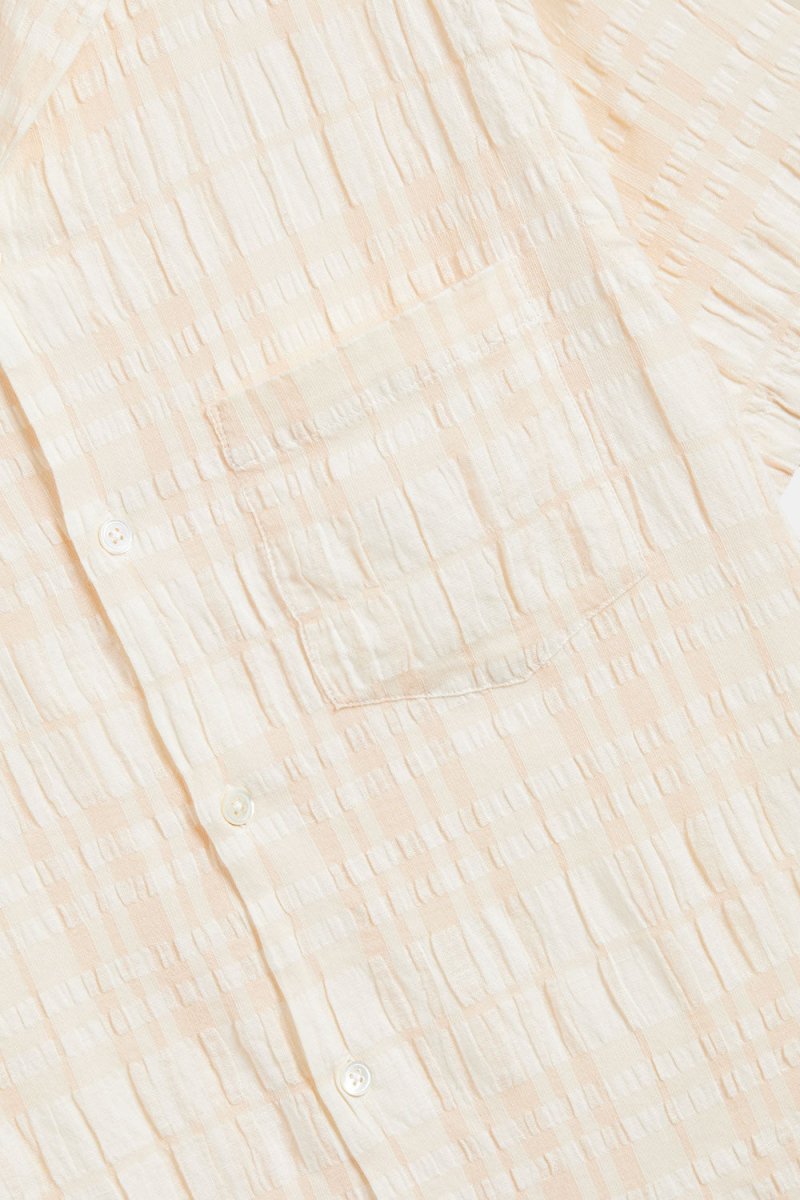 Portuguese Flannel Malcom Shirt (Ecru) | Shirts