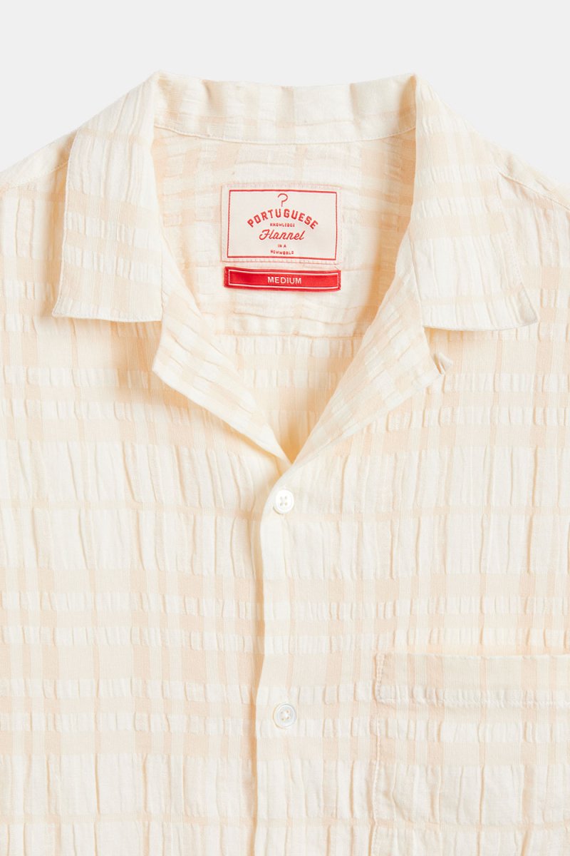 Portuguese Flannel Malcom Shirt (Ecru) | Shirts
