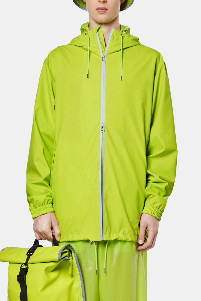 Rains Waterproof Storm Breaker Jacket (Reflective Digital Lime) | Jackets