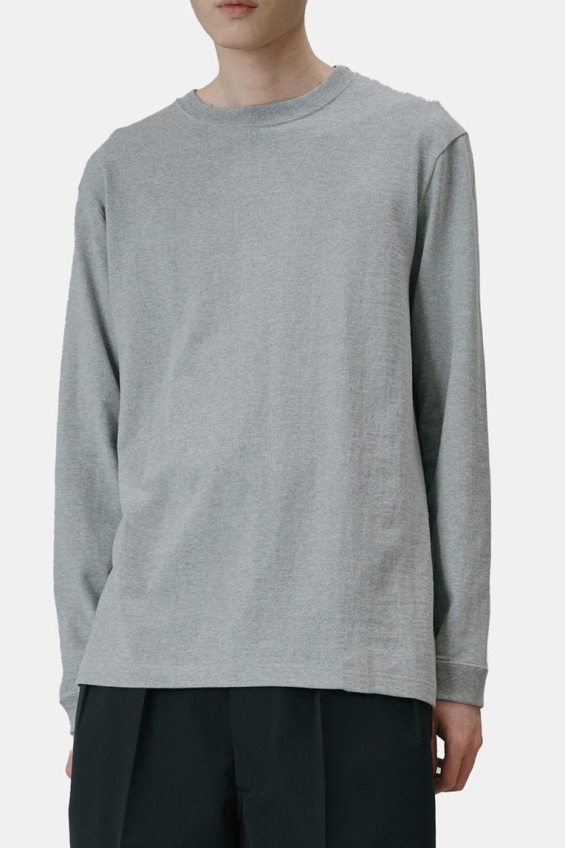 United Athle Japan Made Standard Fit Long Sleeve T-shirt (Grey) | T-Shirts