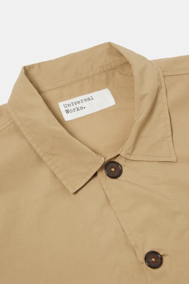 Universal Works Fine Poplin Bakers Jacket (Summer Oak) | Jackets