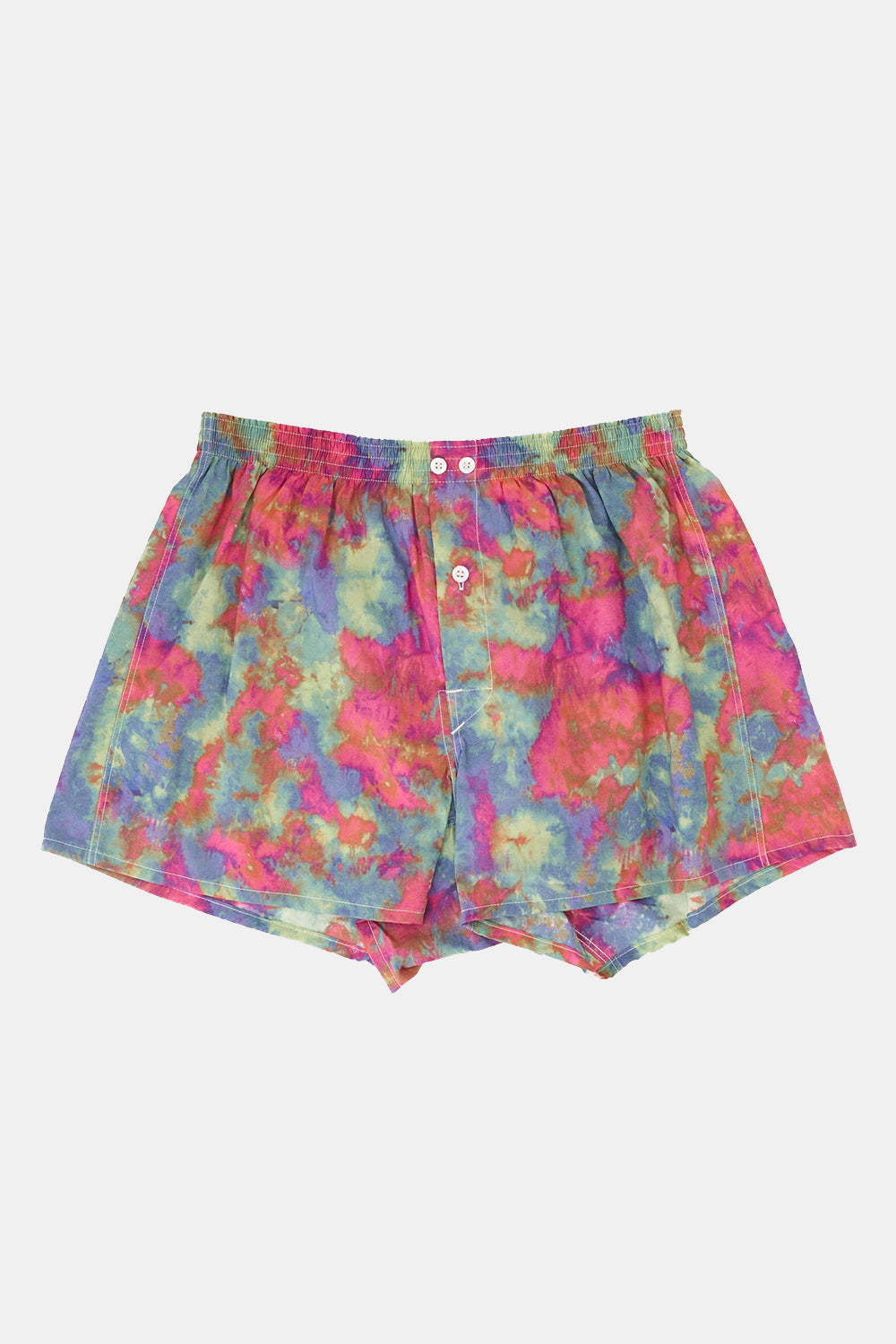 Anonymous Ism Psychedelic Print Boxers - Pink/Green | Number Six
