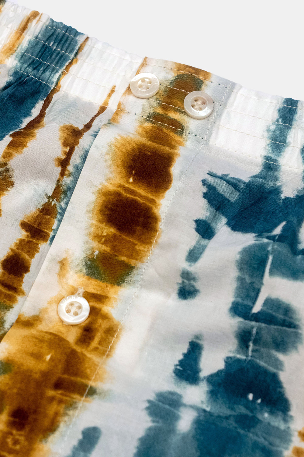 Anonymous Ism Tie Dye Boxers - Blue/Brown | Number Six