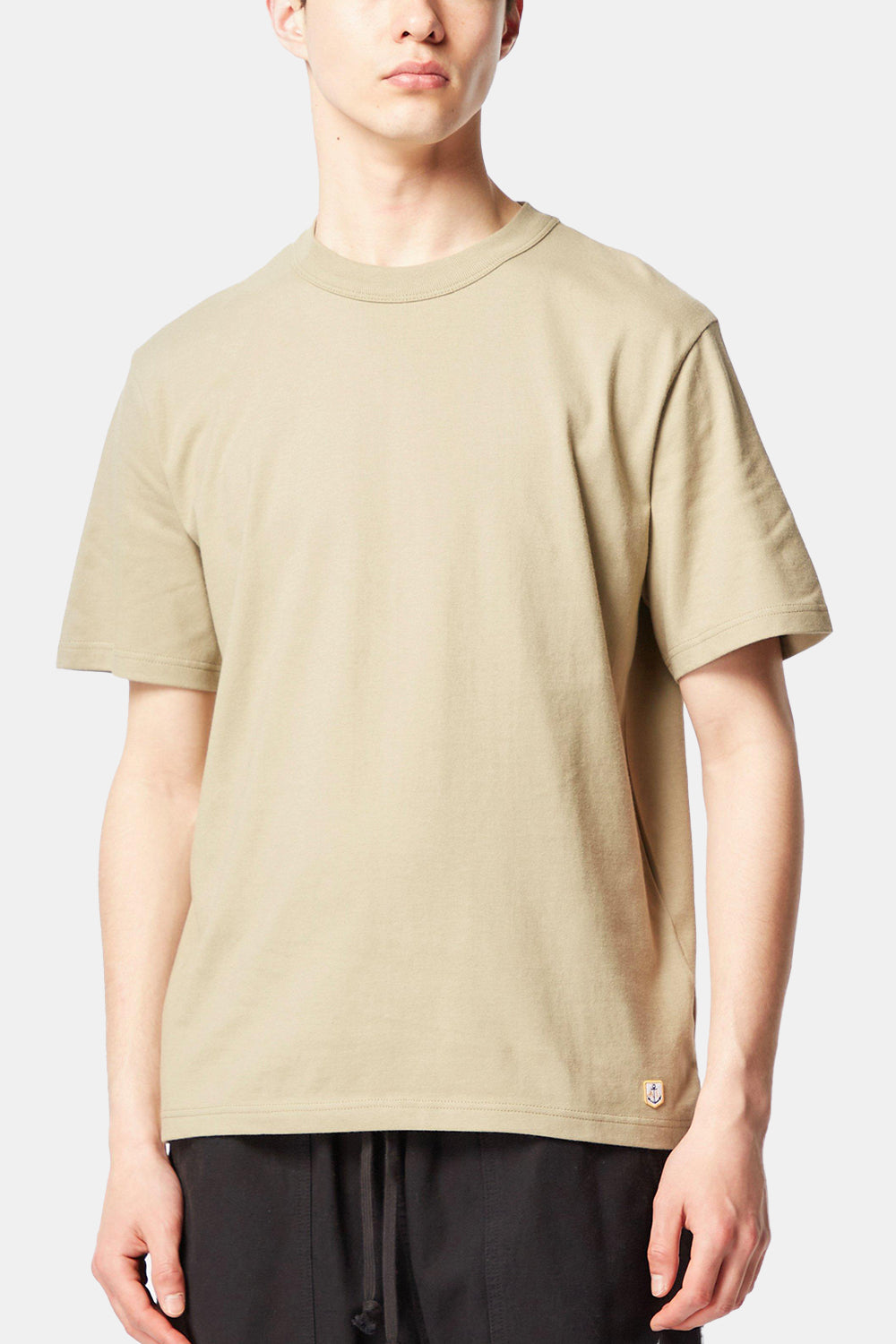 Armor Lux Heritage Organic Callac T-Shirt (Broom Green) | Number Six