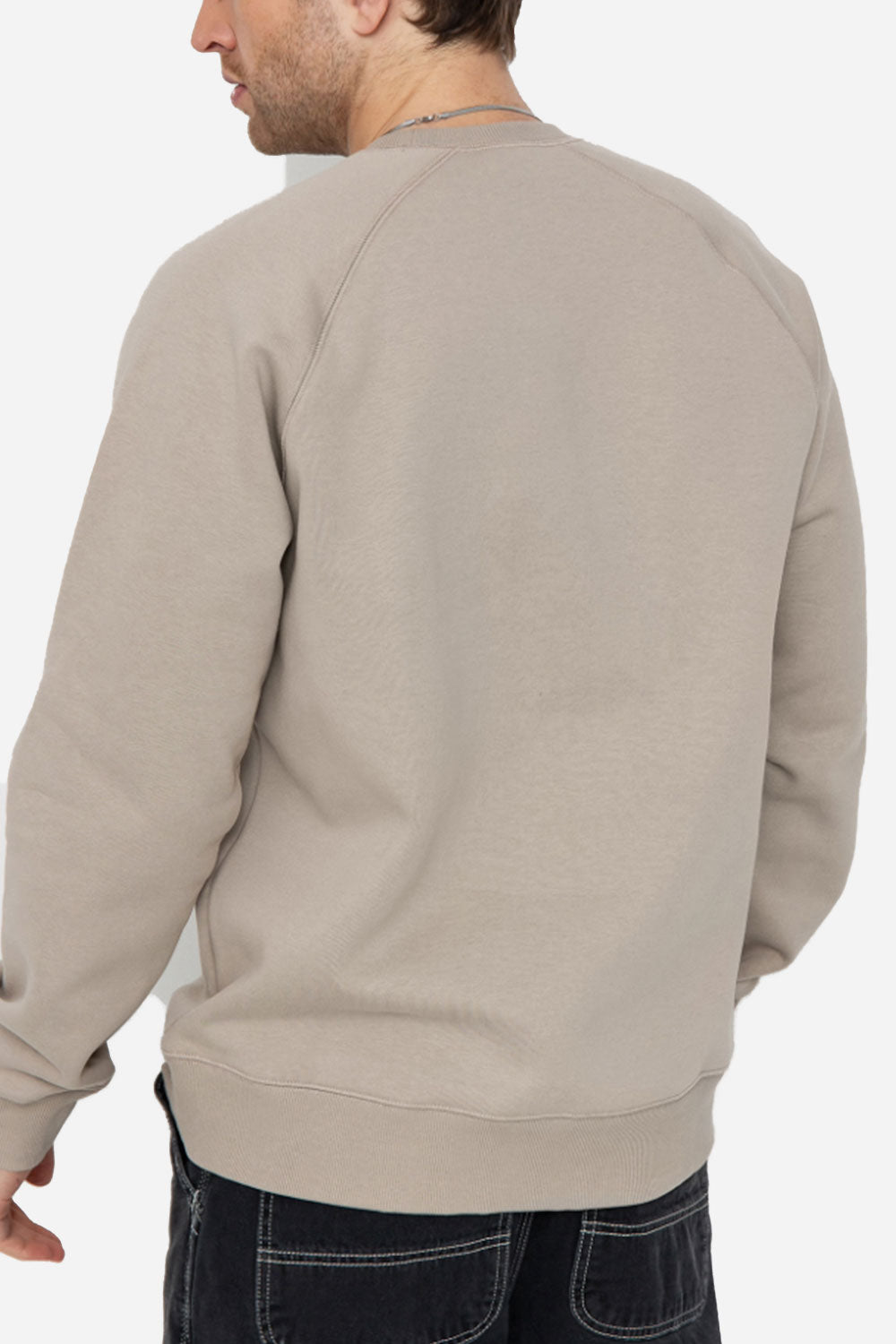 CARHARTT WIP Chase Sweatshirt (dunkler Beige/Gold)