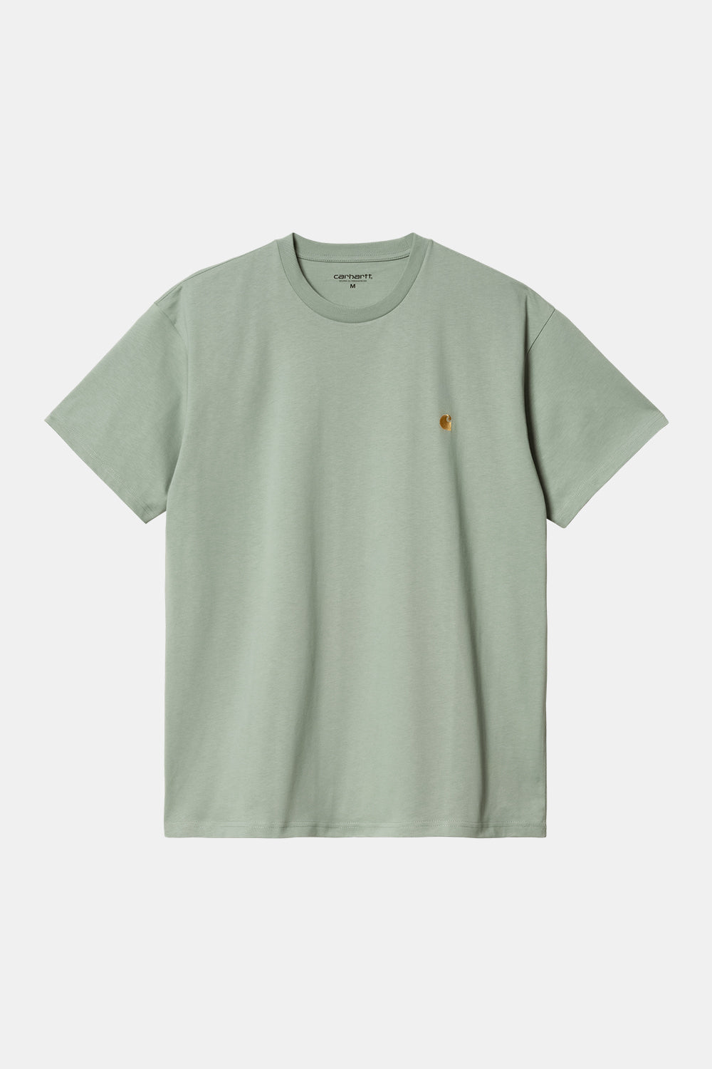 Carhartt WIP S/S Chase T-Shirt (Glassy Teal/Gold) | Number Six