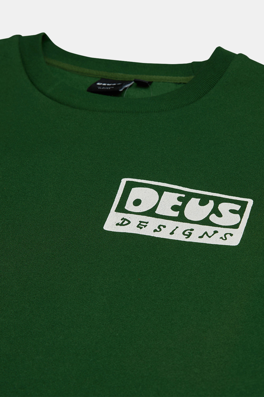 Deus schön dich zu sehen, du Crew Sweatshirt (Hillside Green)