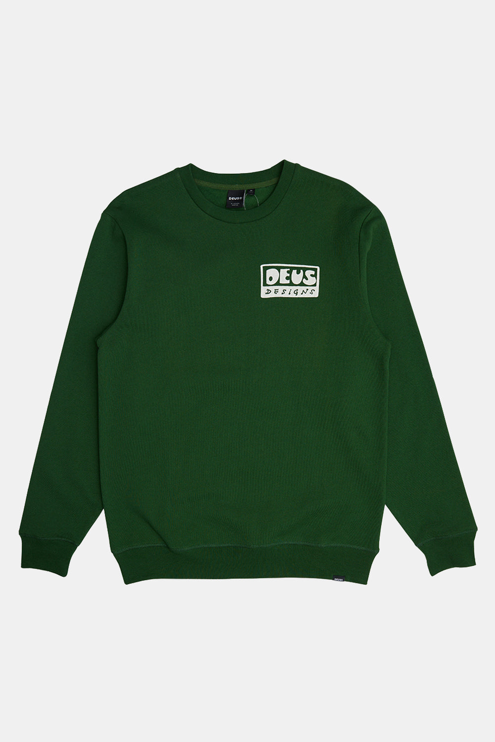 Deus schön dich zu sehen, du Crew Sweatshirt (Hillside Green)