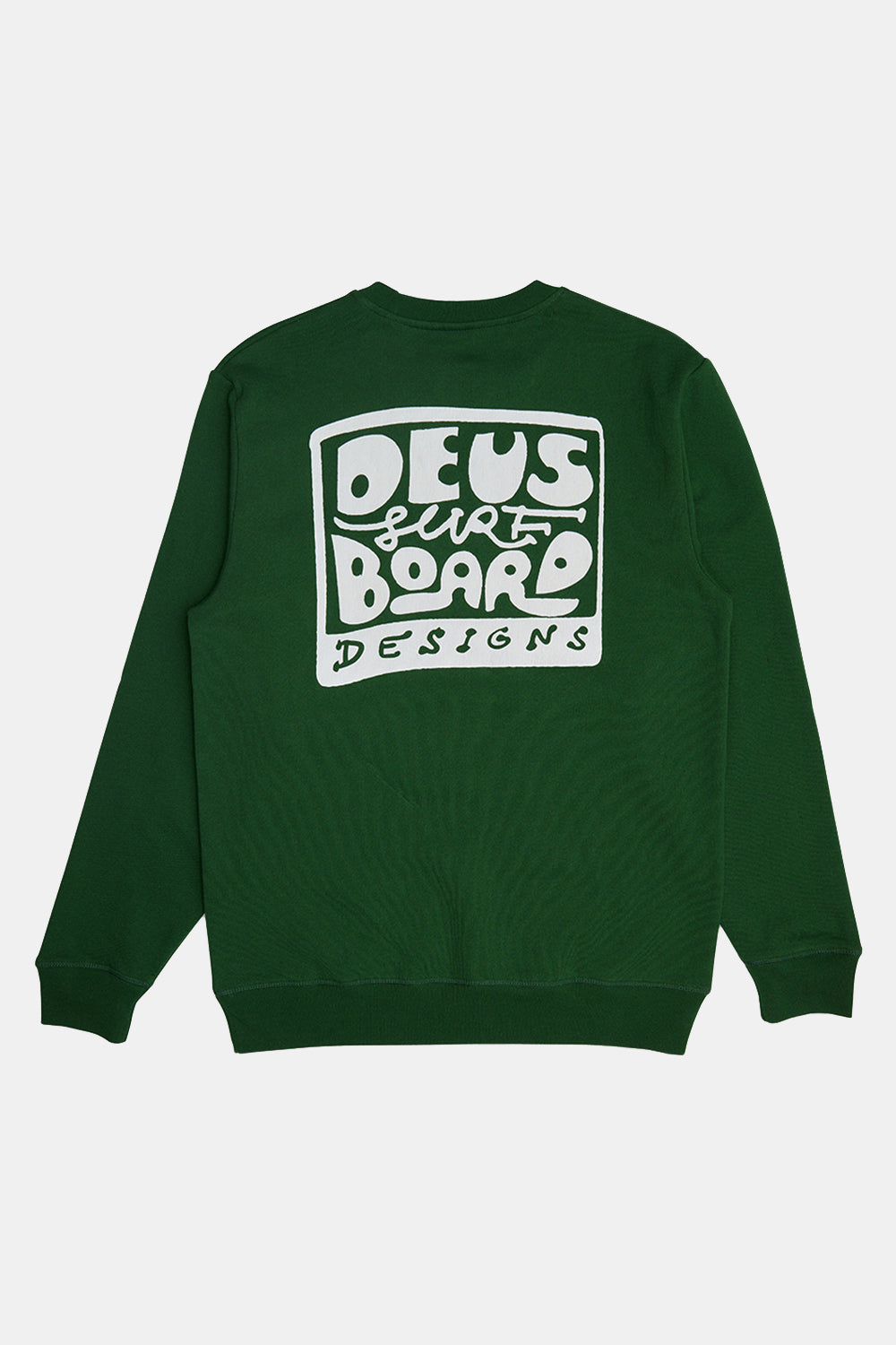 Deus schön dich zu sehen, du Crew Sweatshirt (Hillside Green)