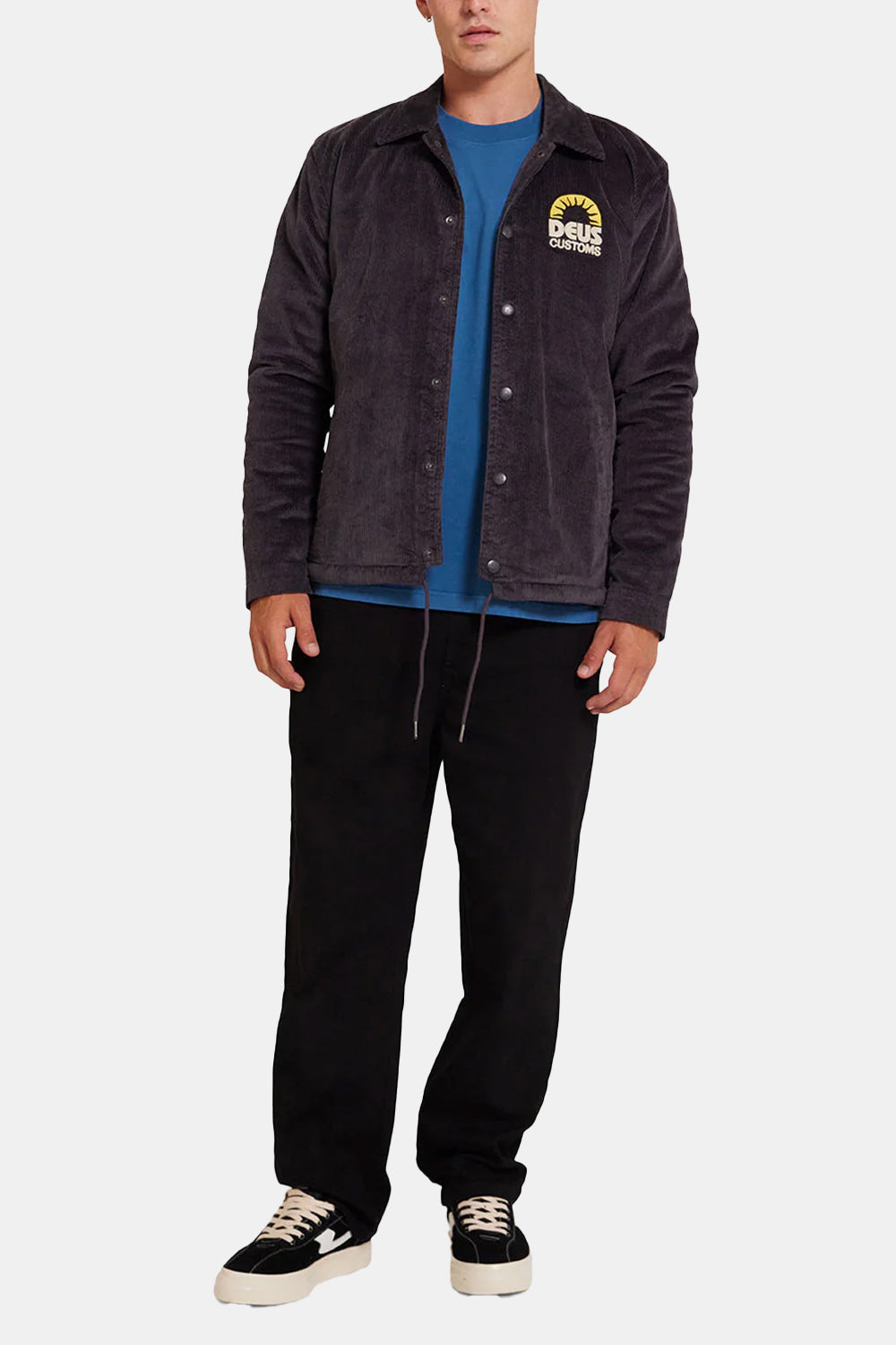 Deus Stokes Coach Jacket (Anthracite)