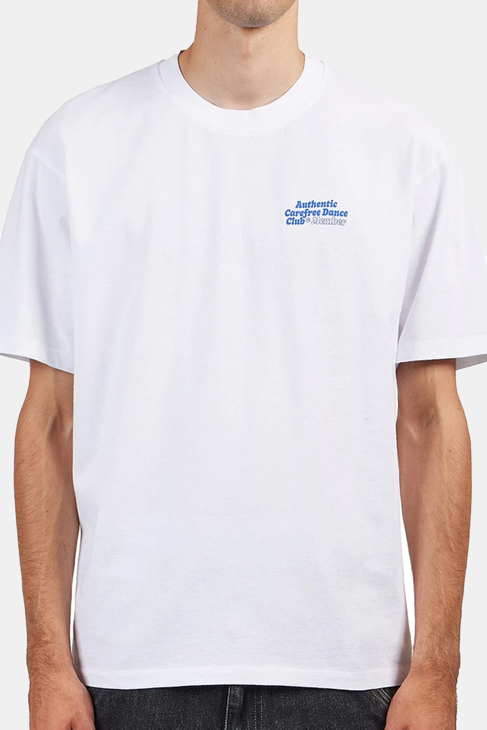 Edwin Carefree Dance Club T-Shirt (gewaschenes Weiß)