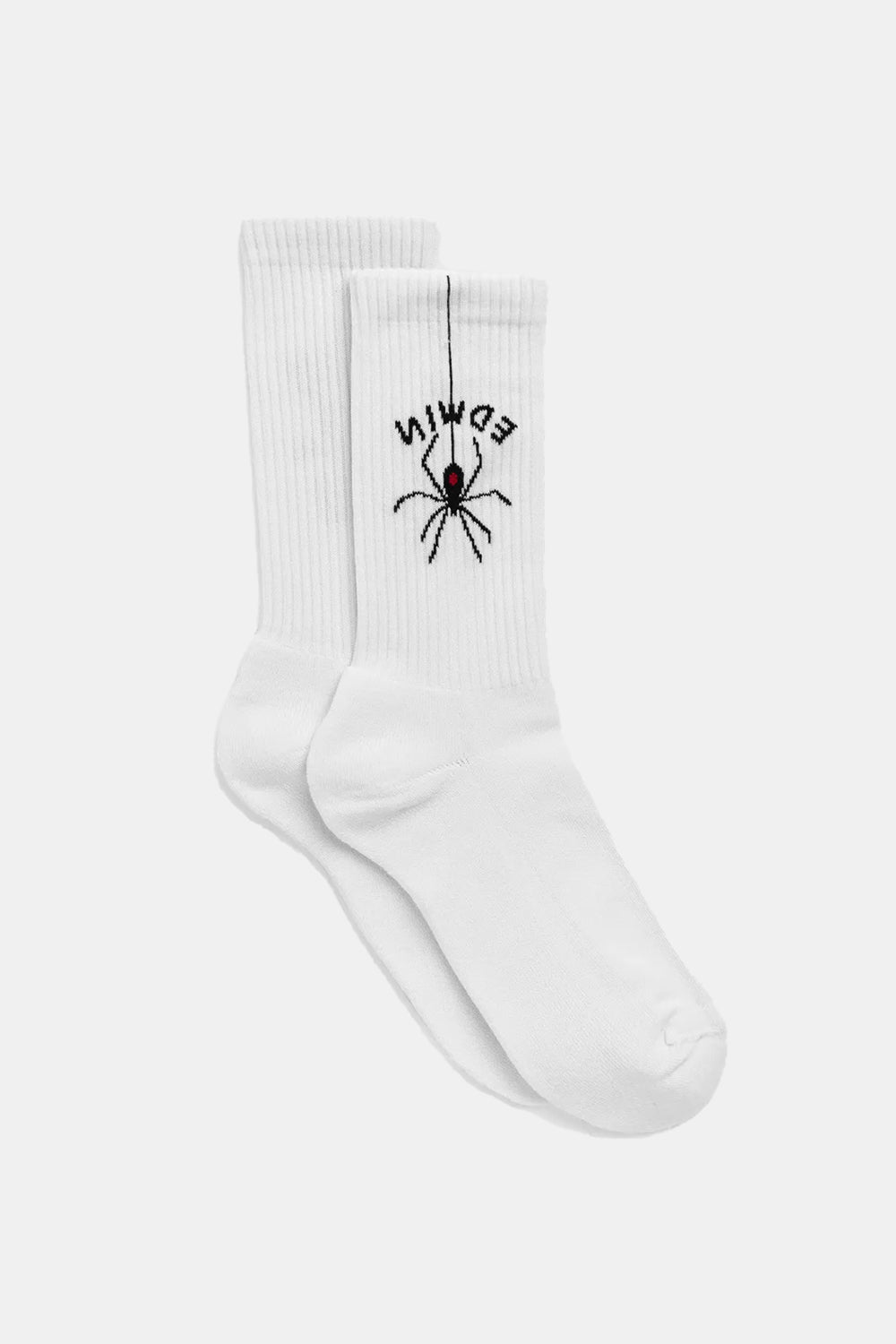 Edwin Spider Socks (White)