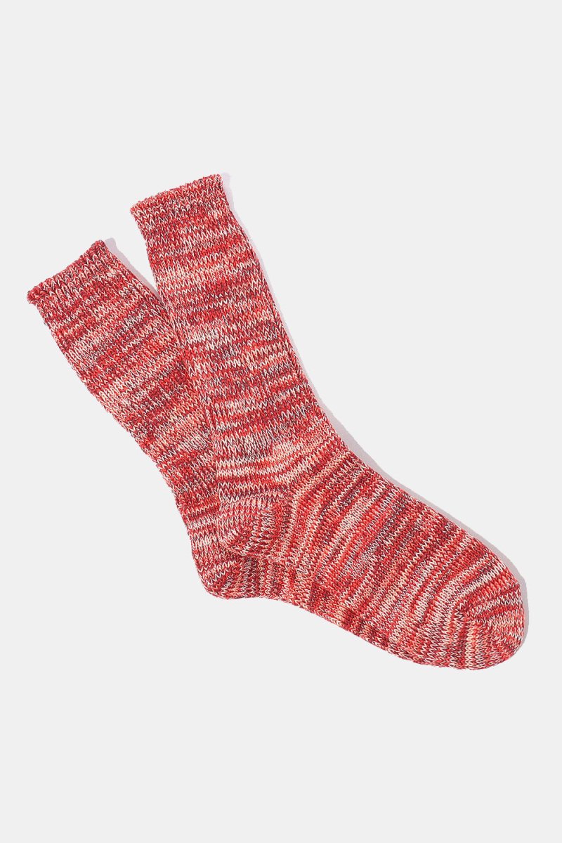 Anonymous Ism 5 Colour Mix Crew Socks (Red) | Socks