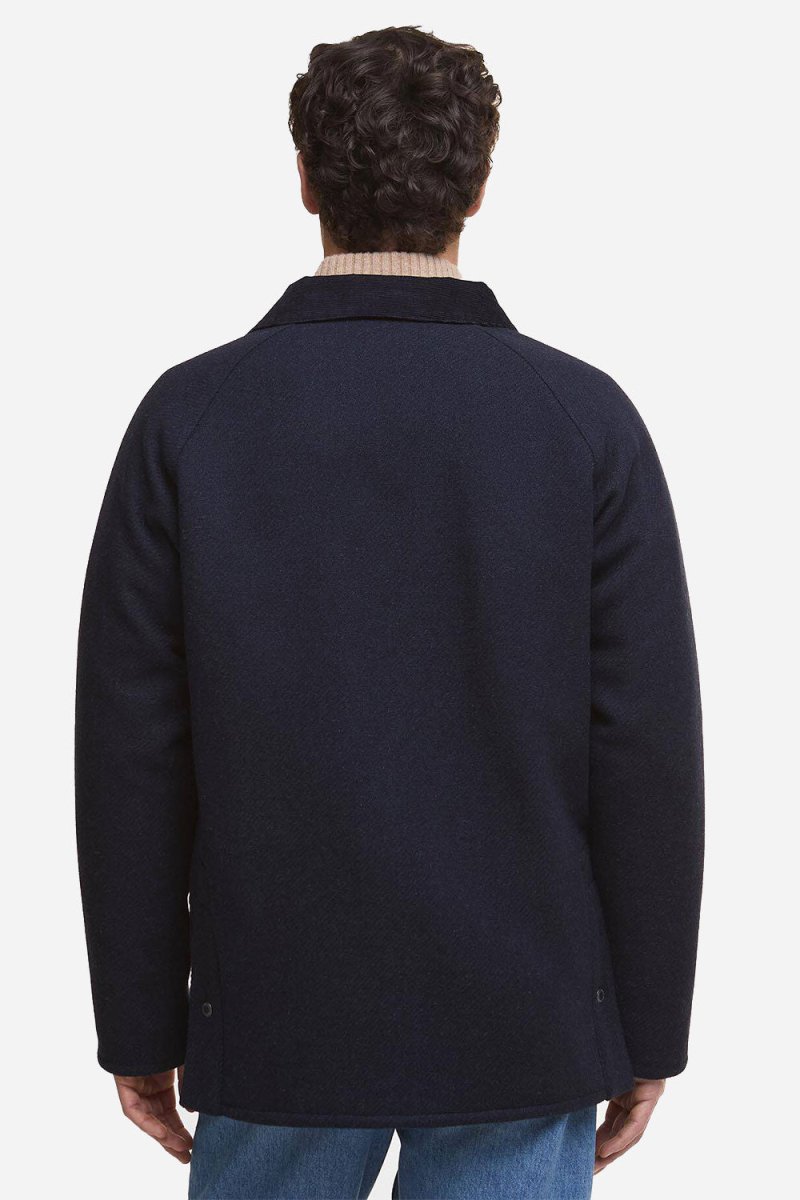 Barbour Bedale Wool Jacket (Navy) | Jackets