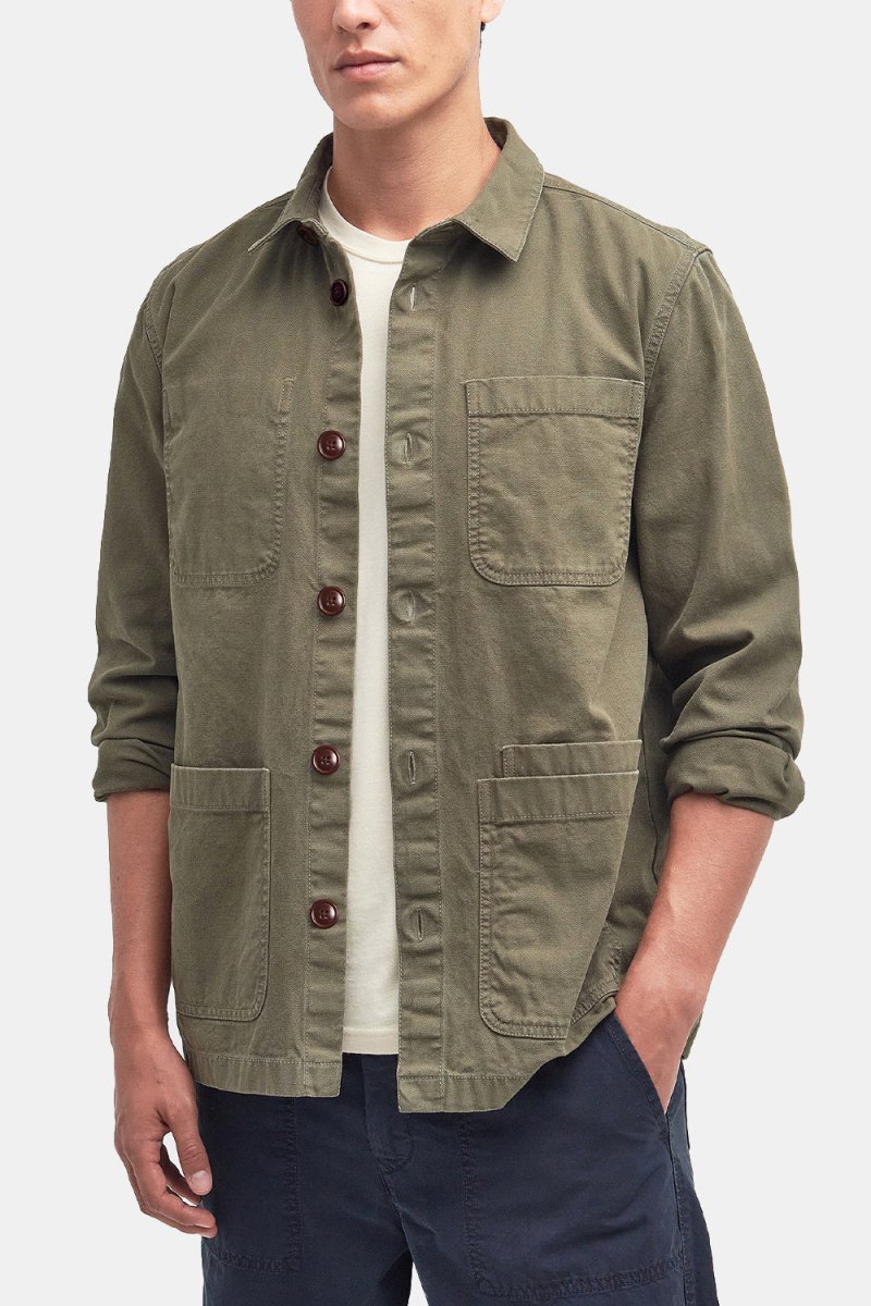 Barbour Chester Overshirt (Pale Sage) | Shirts