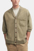 Barbour Donnington Cardigan (Bleached Olive) | Pullover