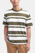 Barbour Friars Stripe T-Shirt (Mitteloliv) | T-Shirts